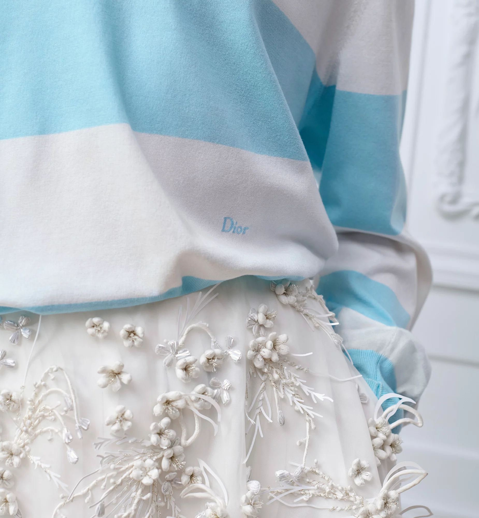 Sea Island Cotton Check Polo — image 7